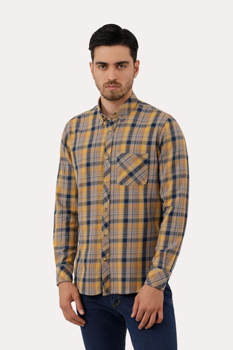 پیراهن آستین بلند مردانه - 