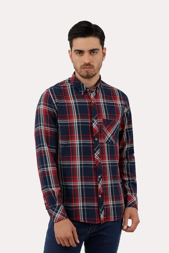 پیراهن آستین بلند مردانه - 