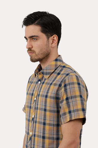 پیراهن آستین کوتاه مردانه - 