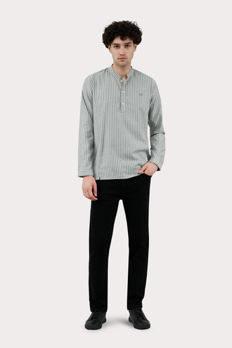 پیراهن آستین بلند مردانه - 