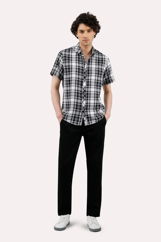 پیراهن آستین کوتاه مردانه - 