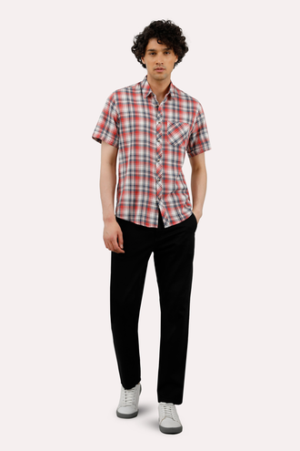 پیراهن آستین کوتاه مردانه - 