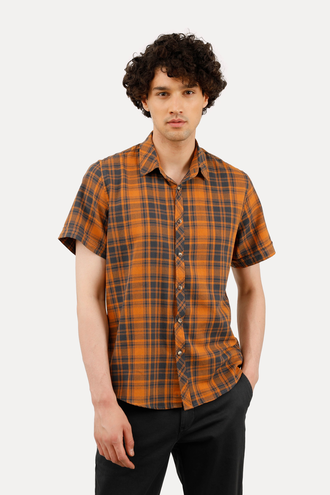 پیراهن آستین کوتاه مردانه - 