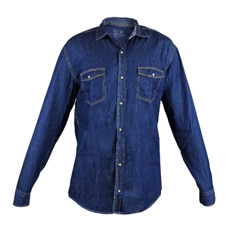 پیراهن آستین بلند مردانه جین - 
