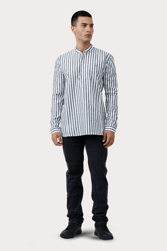 پیراهن آستین بلند مردانه - 