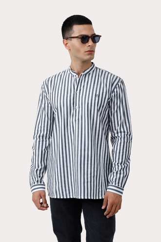 پیراهن آستین بلند مردانه - 