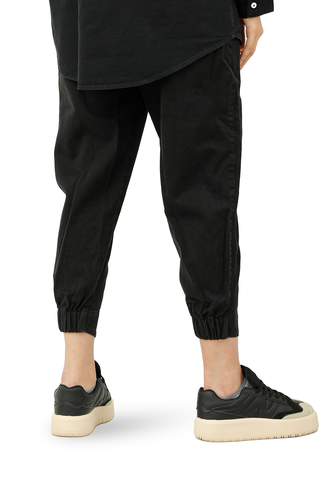 شلوار کتان مام استایل زنانه - 