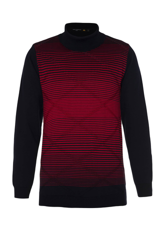 پلیور بافت مردانه یقه اسکی - 