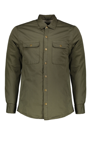 کاپشن کتان آستر دار مردانه - 