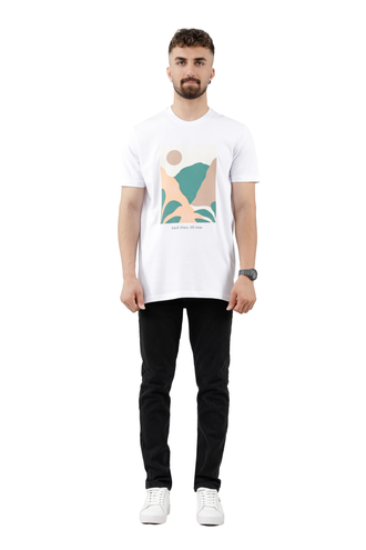 تیشرت آستین کوتاه مردانه - 