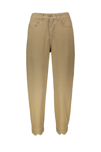 شلوار کتان مام استایل زنانه - 