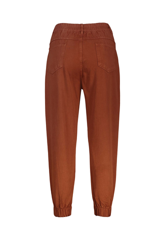 شلوار کتان مام استایل زنانه - 