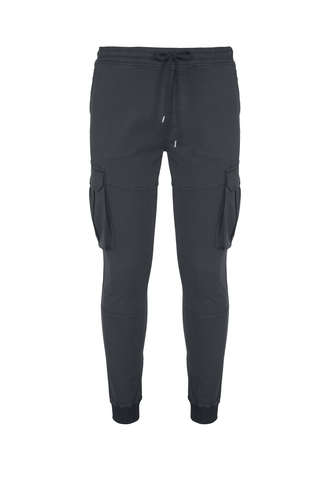 شلوار کتان شش جیب مردانه - 