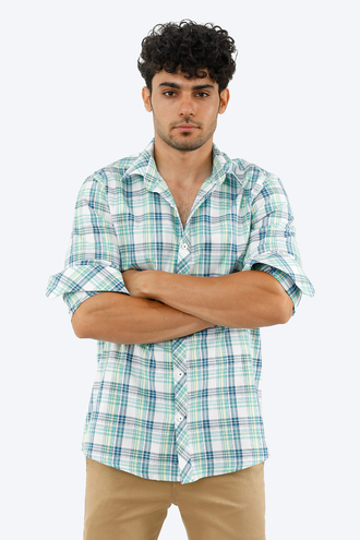 پیراهن آستین بلند مردانه - 