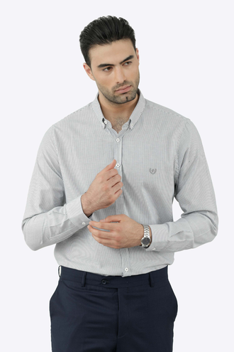 پیراهن آستین بلند مردانه - 