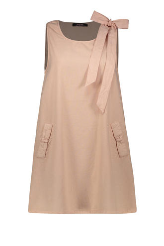 پیراهن آستین حلقه ای زنانه - 