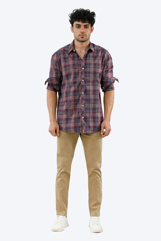 پیراهن آستین بلند مردانه - 