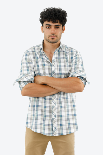 پیراهن آستین بلند مردانه - 