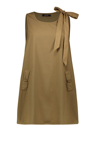 پیراهن آستین حلقه ای زنانه - 