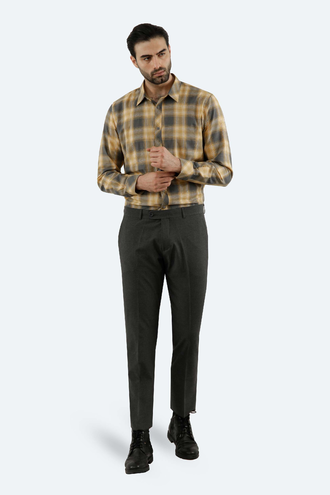 پیراهن آستین بلند مردانه - 