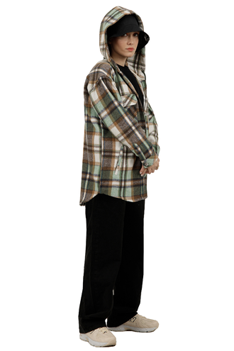 پیراهن پشمی زنانه بلند - 