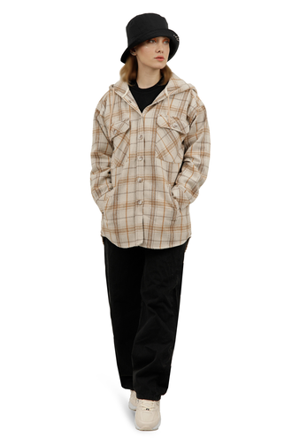 پیراهن پشمی زنانه بلند - 