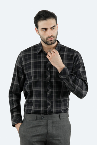 پیراهن آستین بلند مردانه - 
