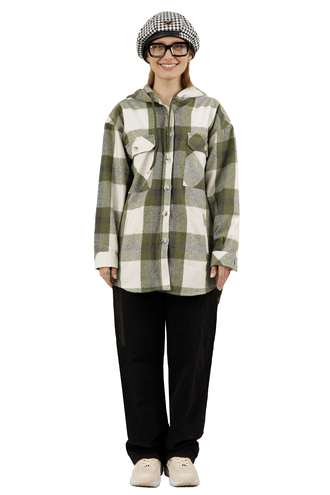 پیراهن پشمی زنانه بلند - 