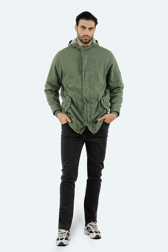 کاپشن کتان مردانه - 