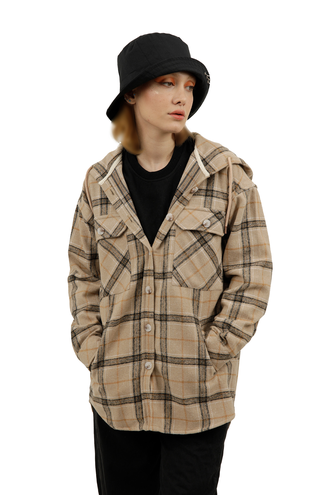 پیراهن پشمی زنانه بلند - 