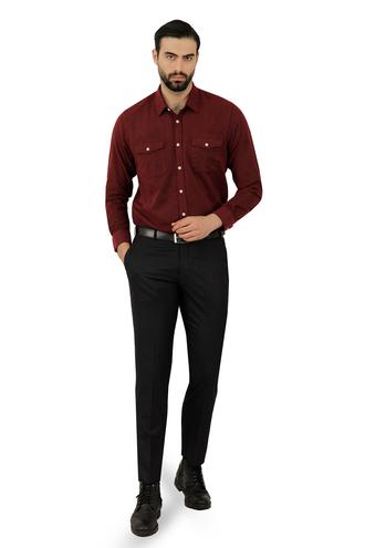 پیراهن پشمی مردانه - 