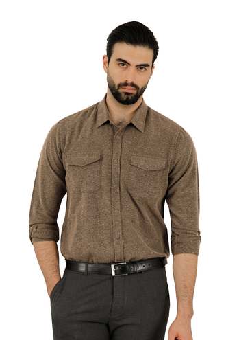 پیراهن پشمی مردانه - 