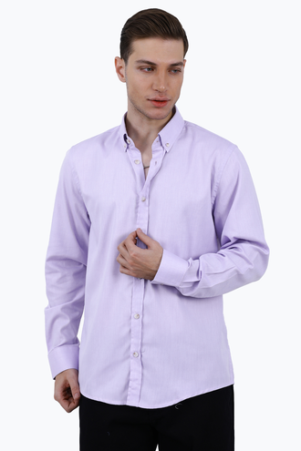 پیراهن آستین بلند مردانه - 