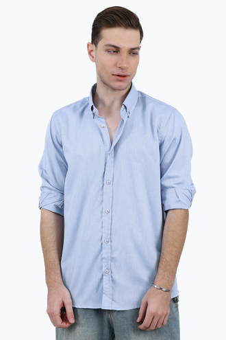 پیراهن آستین بلند مردانه - 
