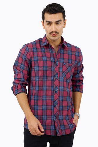 پیراهن آستین بلند مردانه - 