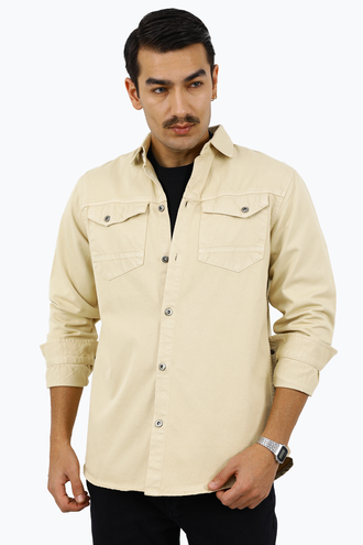 پیراهن کتان مردانه - 