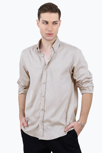 پیراهن آستین بلند مردانه - 