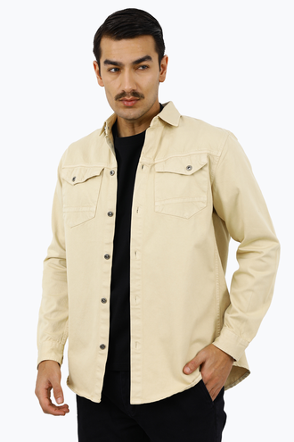 پیراهن کتان مردانه - 