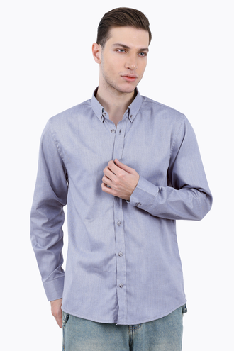 پیراهن آستین بلند مردانه - 