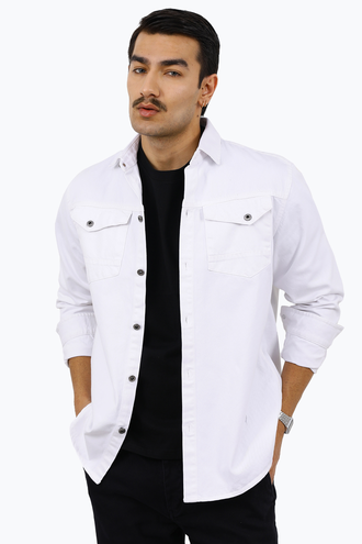 پیراهن کتان مردانه - 