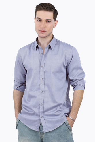 پیراهن آستین بلند مردانه - 