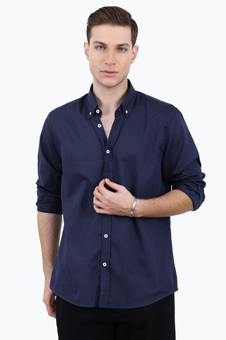 پیراهن آستین بلند مردانه - 