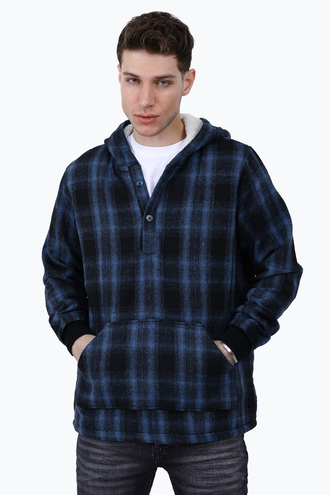 هودی مردانه سه دکمه - 