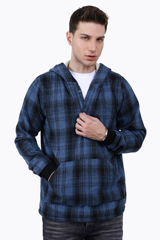 هودی مردانه سه دکمه - 