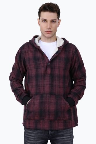 هودی مردانه سه دکمه - 