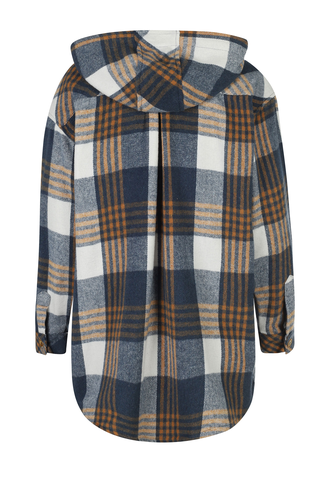 پیراهن پشمی زنانه مدل کلاهدار - 