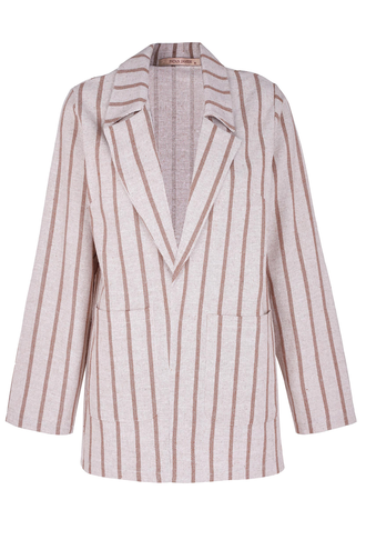 کت زنانه یقه انگلیسی - 