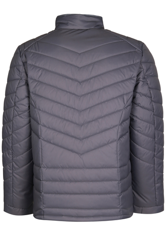 کاپشن شمعی مردانه رنگ طوسی - 