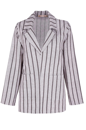 کت زنانه یقه انگلیسی - 