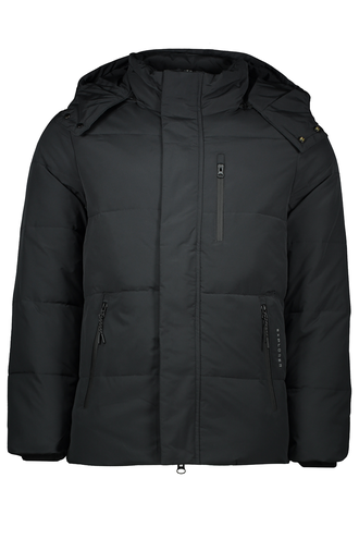 کاپشن شمعی مردانه کلاهدار - 